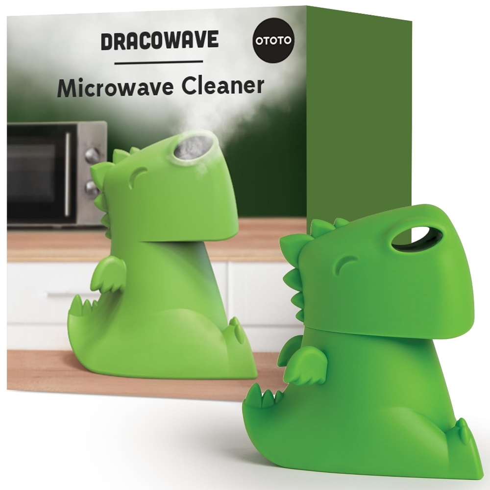 OTOTO Green Dracowave Microwave Steamer Magical Cleaner New In Box
